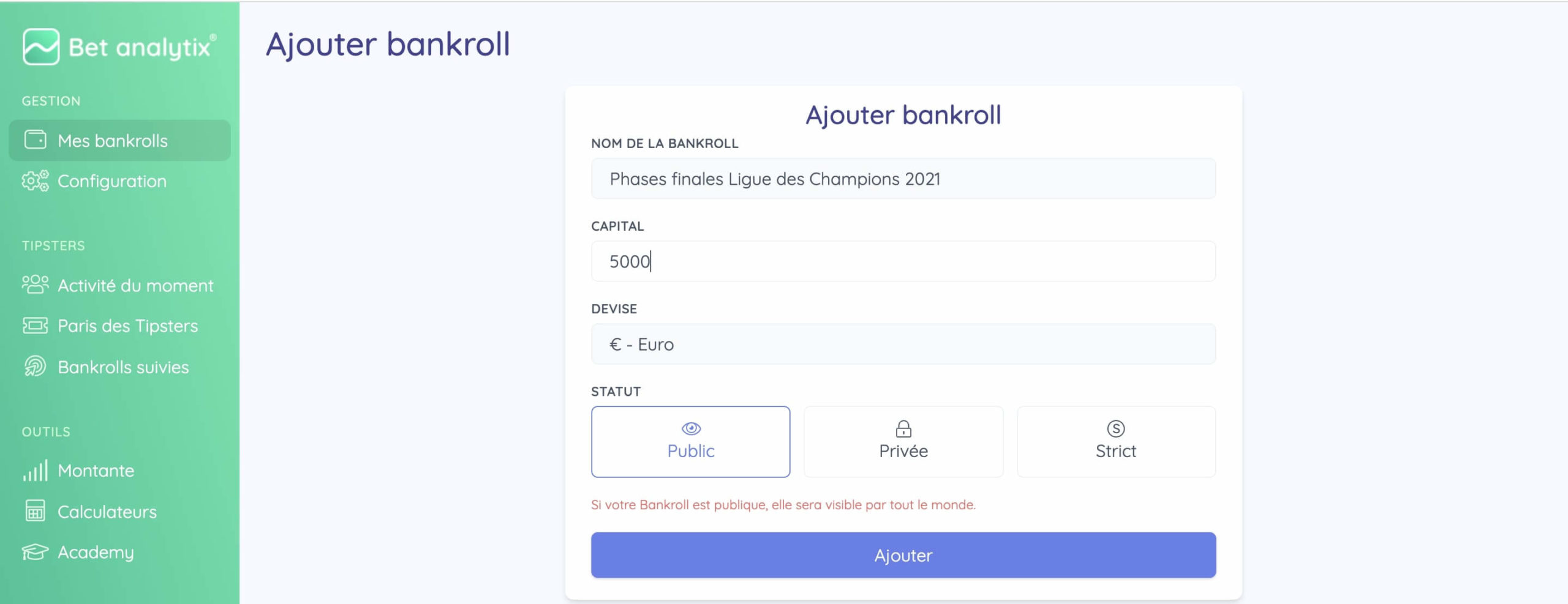  bet analytix, avantages et inconvénients