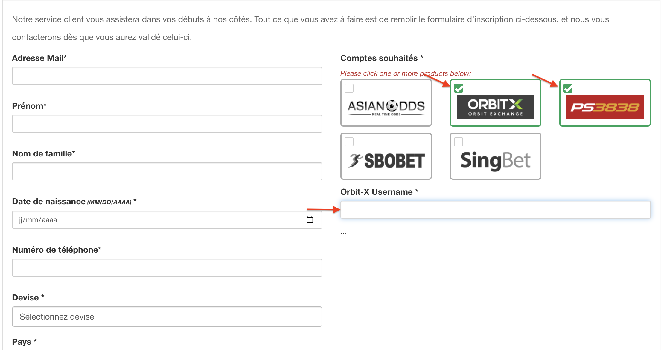 Comment accéder à betfair par le courtier asian connect pour parier ? Sélection des comptes Orbitx et PS3838 grâce à Asian Connect