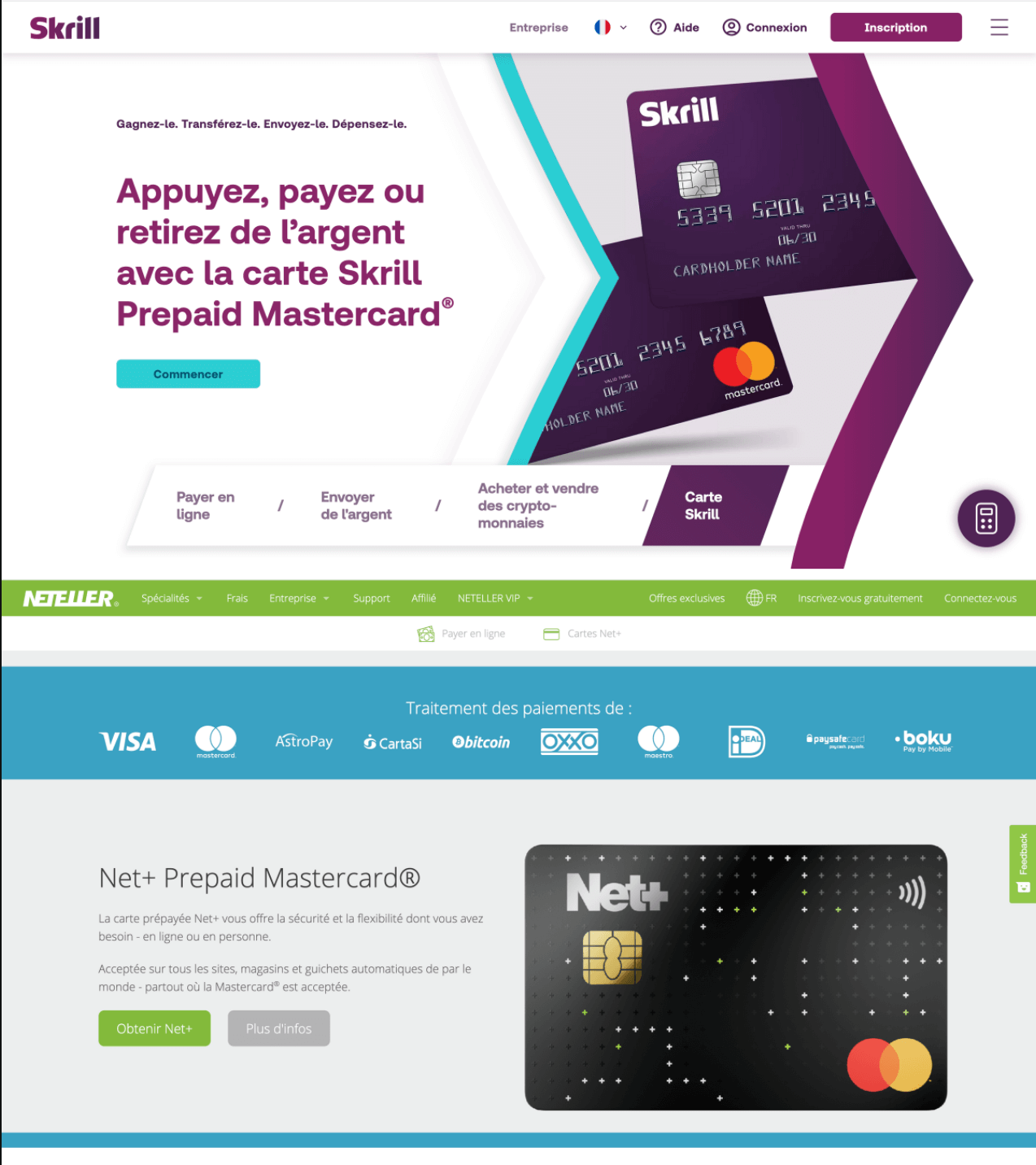 Skrill vs neteller : lequel choisir pour vos paris sportifs ?